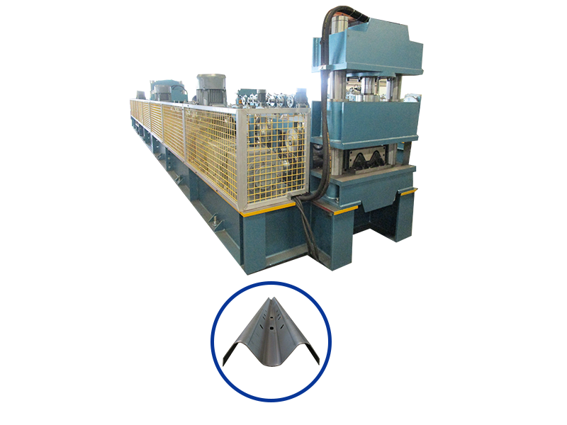 two waves guardrail roll forming machine