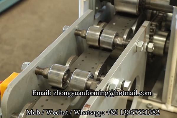 Supermarket Shelf Panel Roll Forming Machine